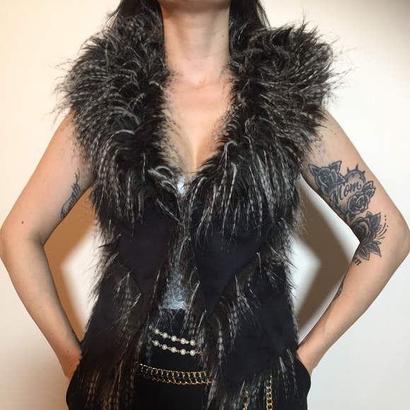 dolce cabo fur vest